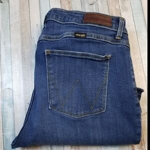 Wrangler High Rise Kick Flare Jeans